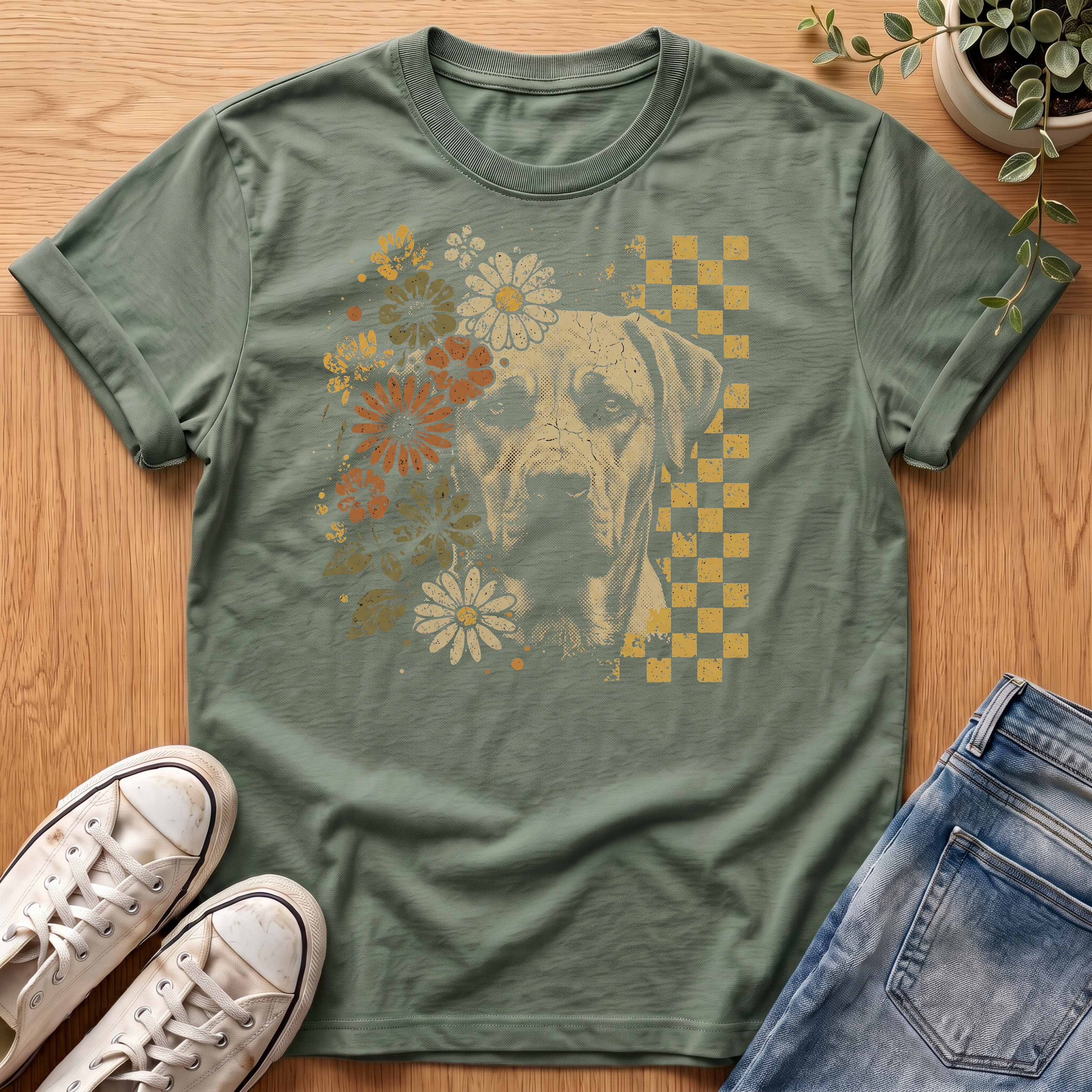 Dog & Daisies T-Shirt