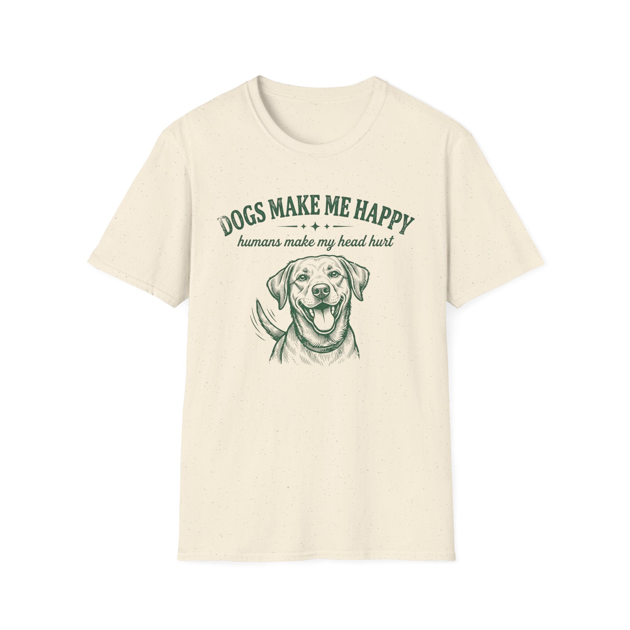 Dogs Make Me Happy T-Shirt