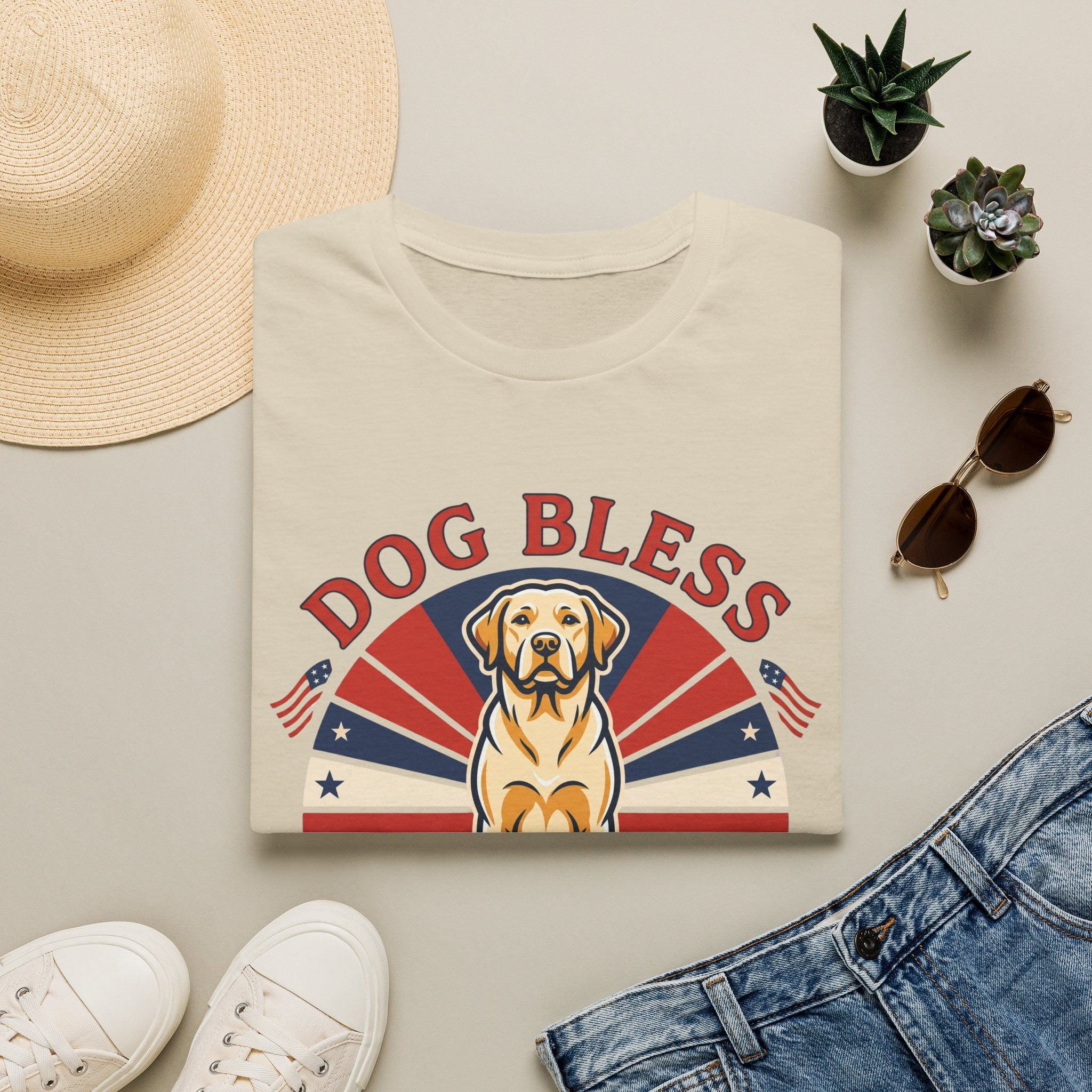 Dog Bless America T-Shirt