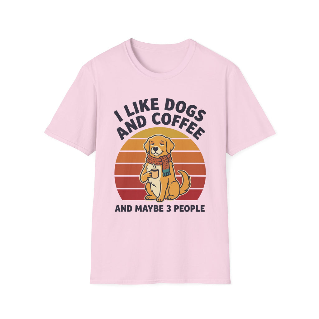 Like Dogs And Coffee T-Shirt