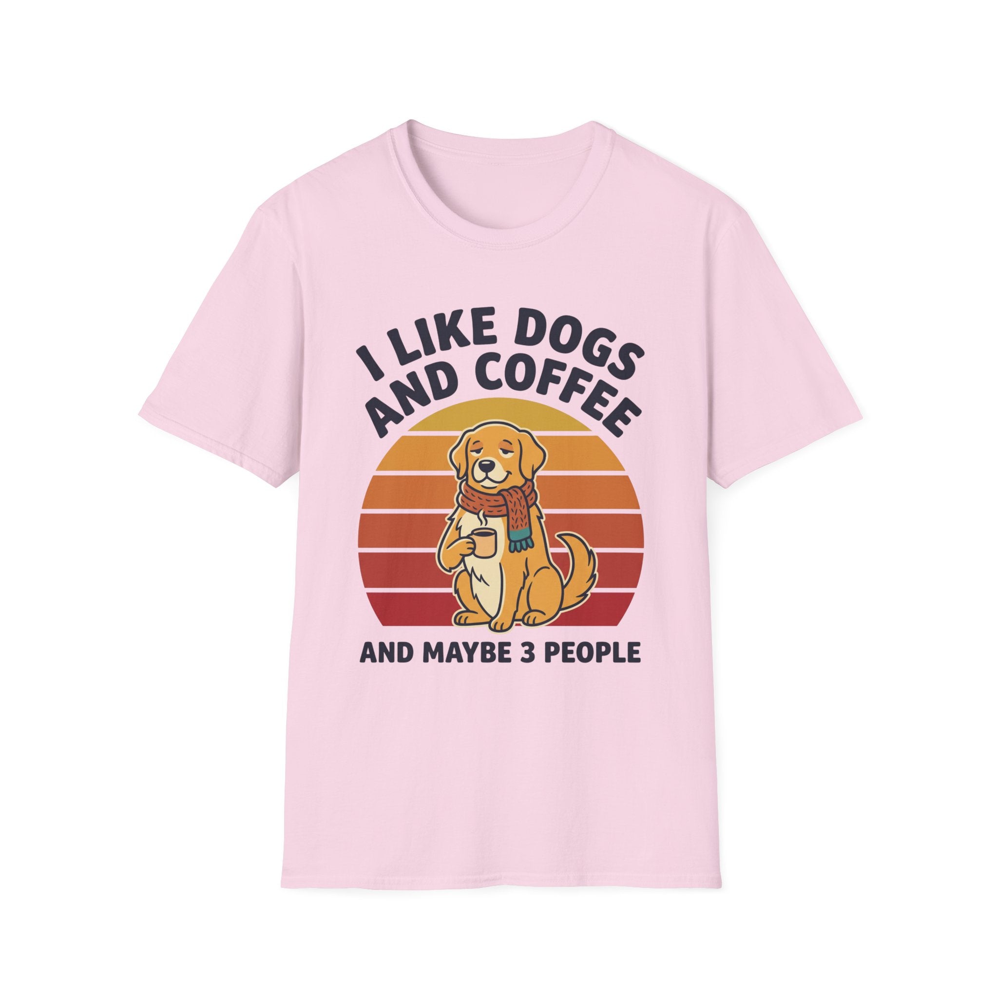 Like Dogs And Coffee T-Shirt