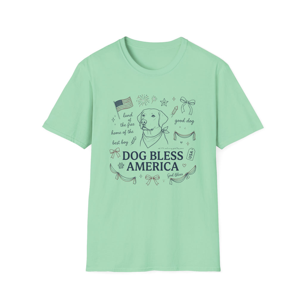 Dog Bless America T-Shirt
