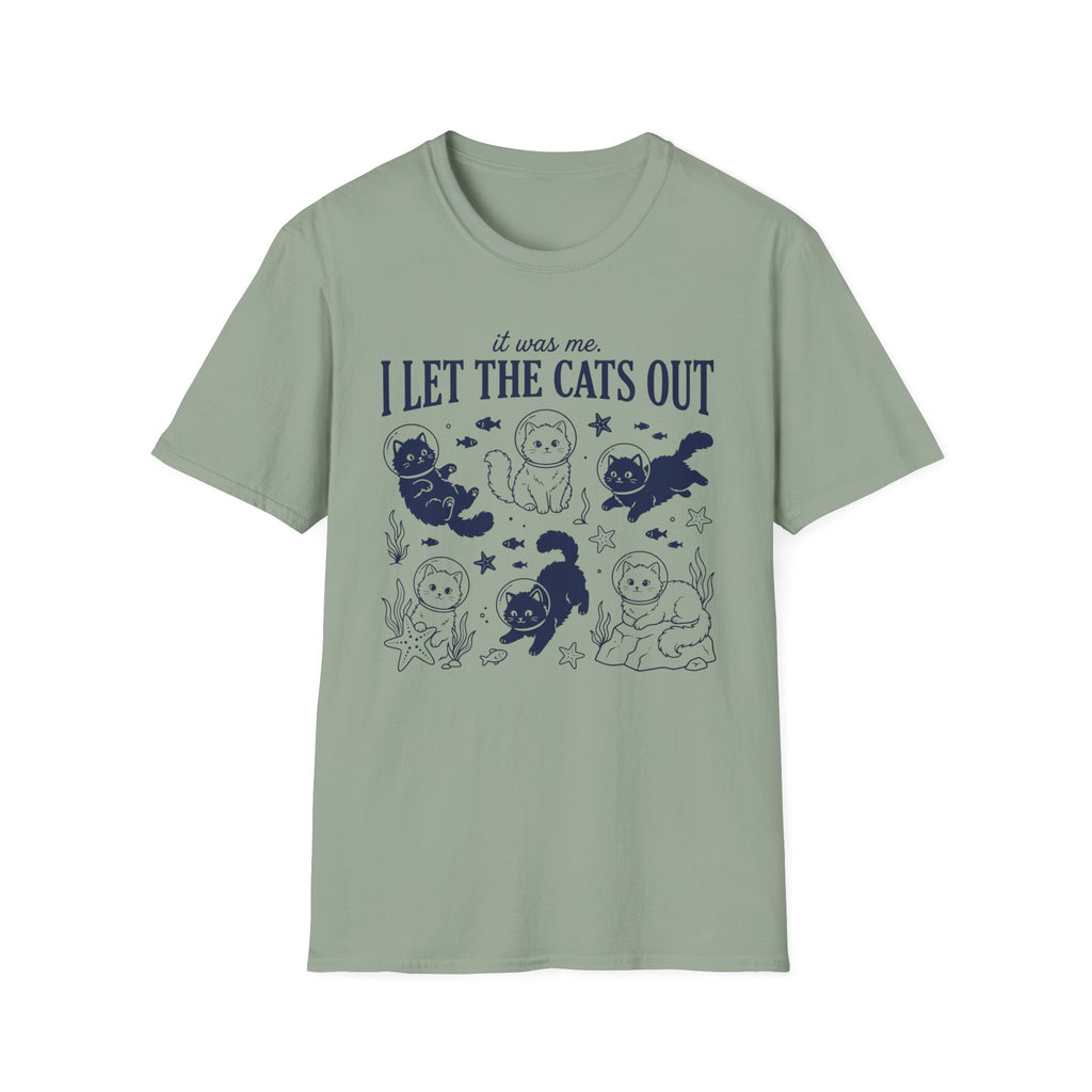 I Let The Cats Out T-Shirt