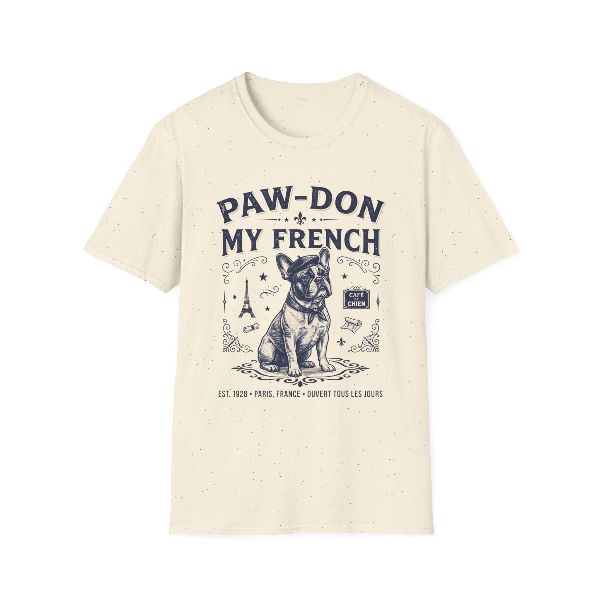 Paw-don My French T-Shirt