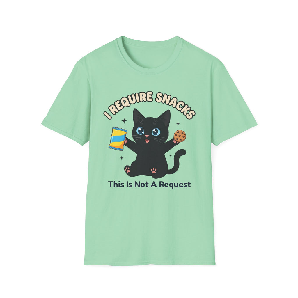 I Require Snacks T-Shirt