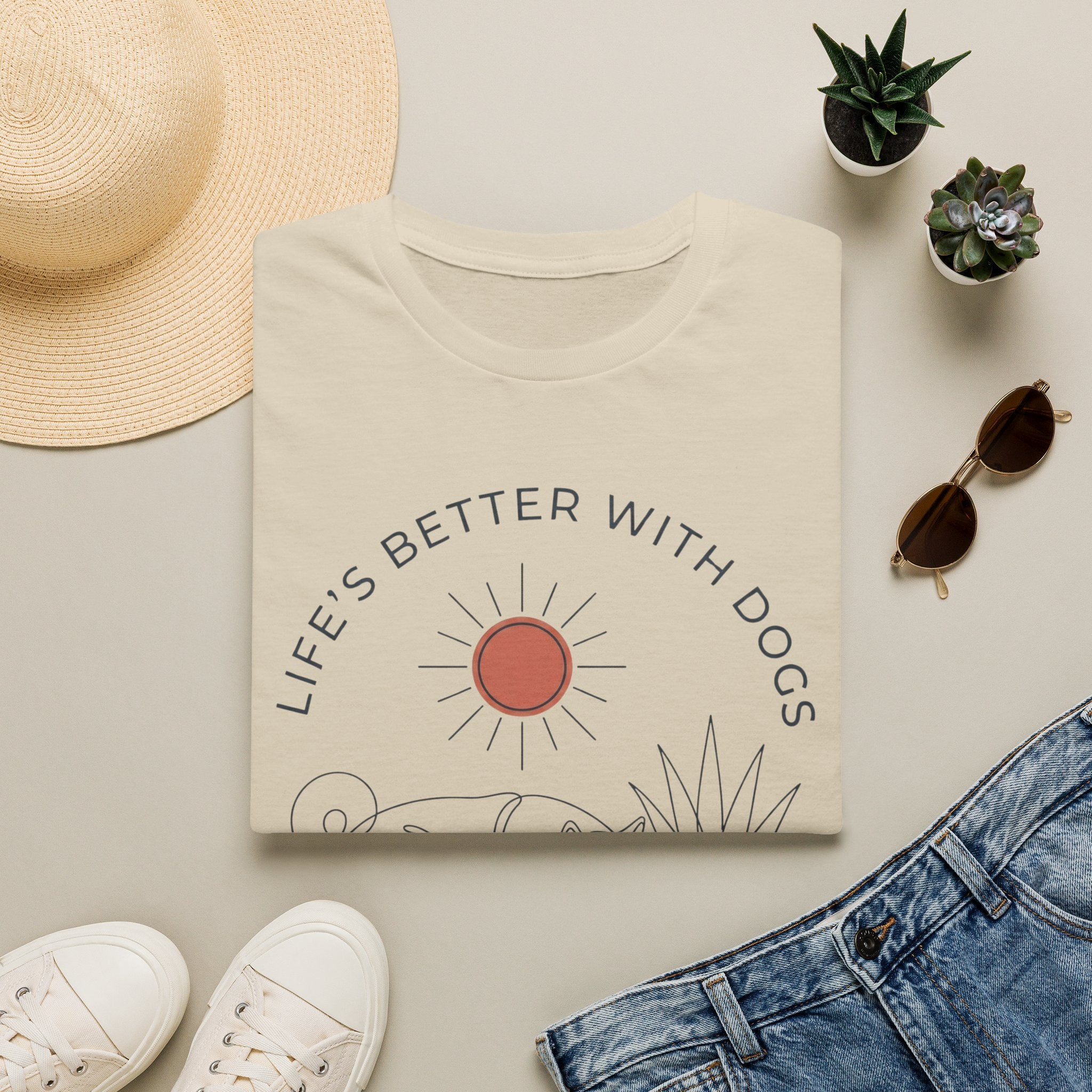 Life's Better With Dogs T-Shirt