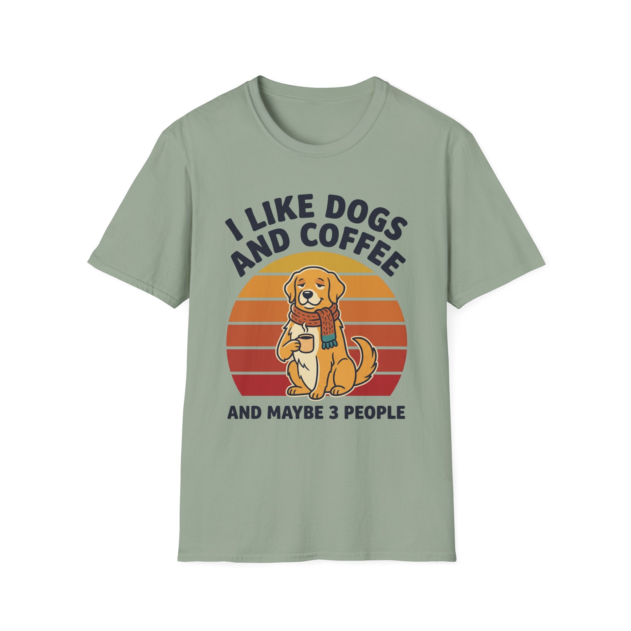 Like Dogs And Coffee T-Shirt