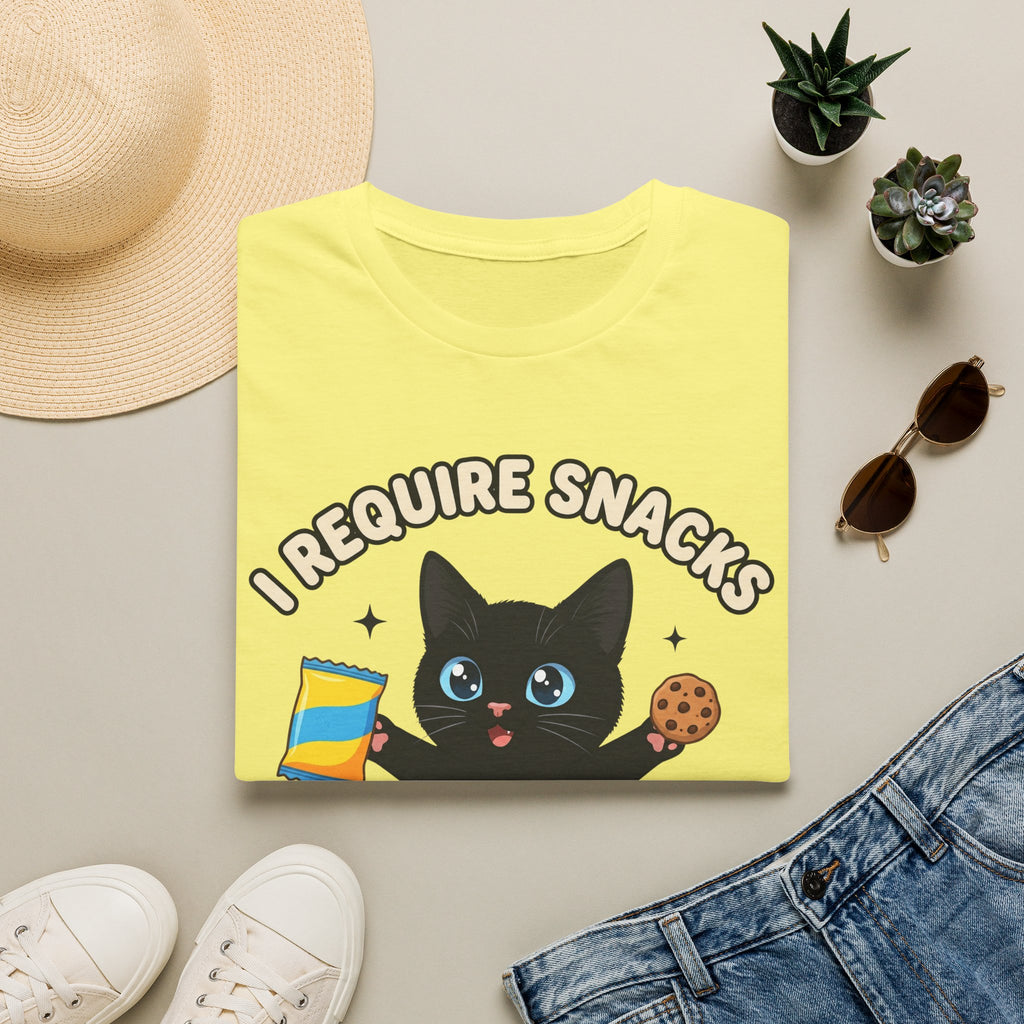 I Require Snacks T-Shirt