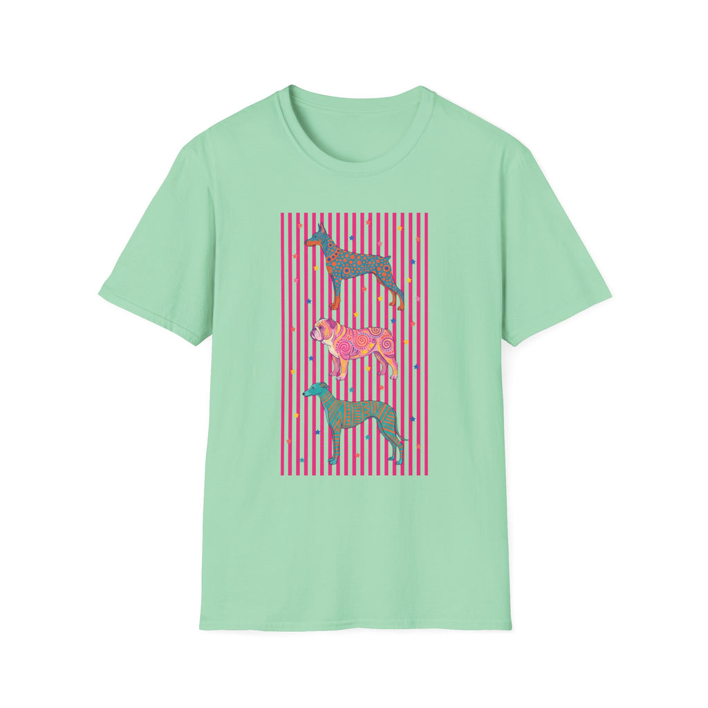 Dog Pattern Play T-Shirt