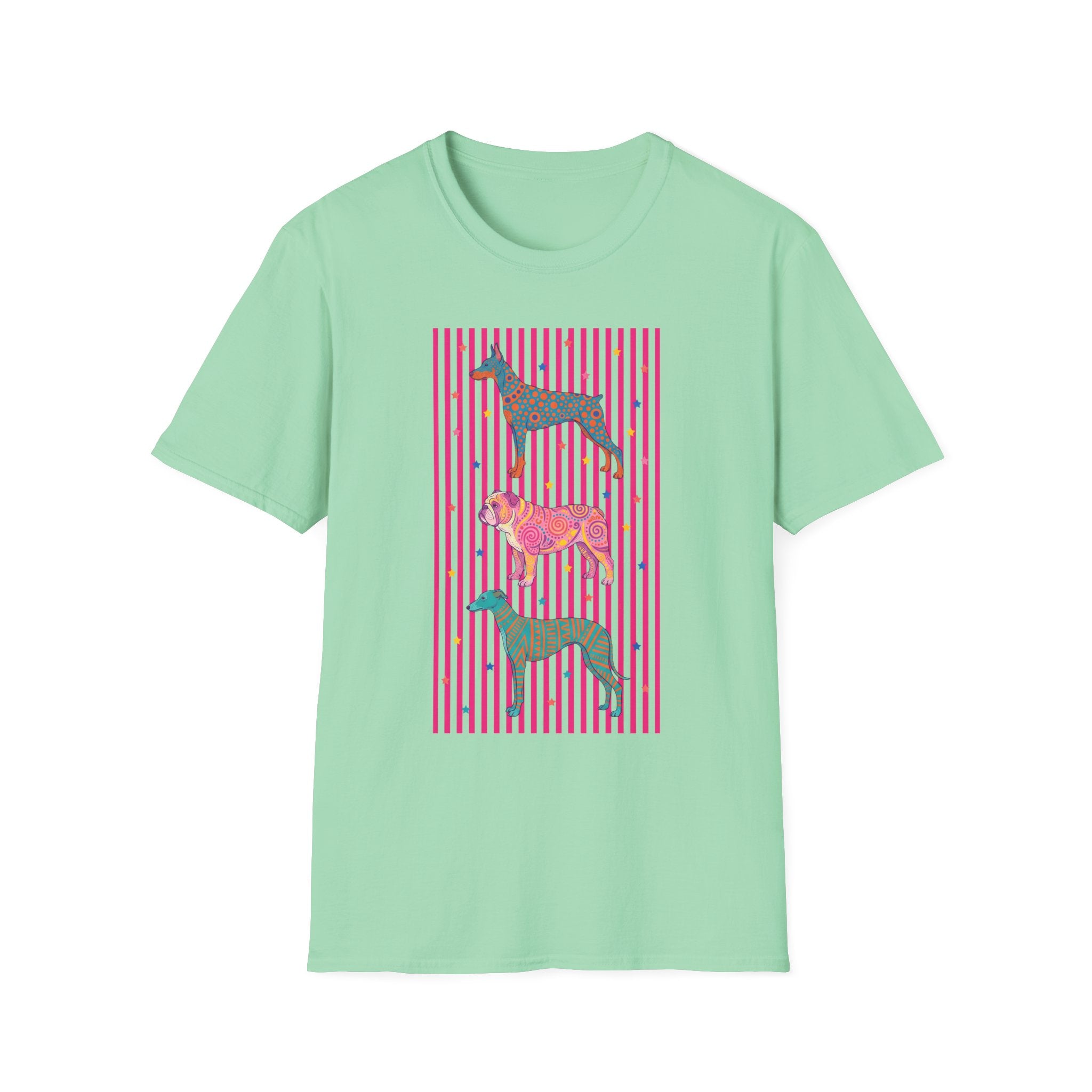 Dog Pattern Play T-Shirt