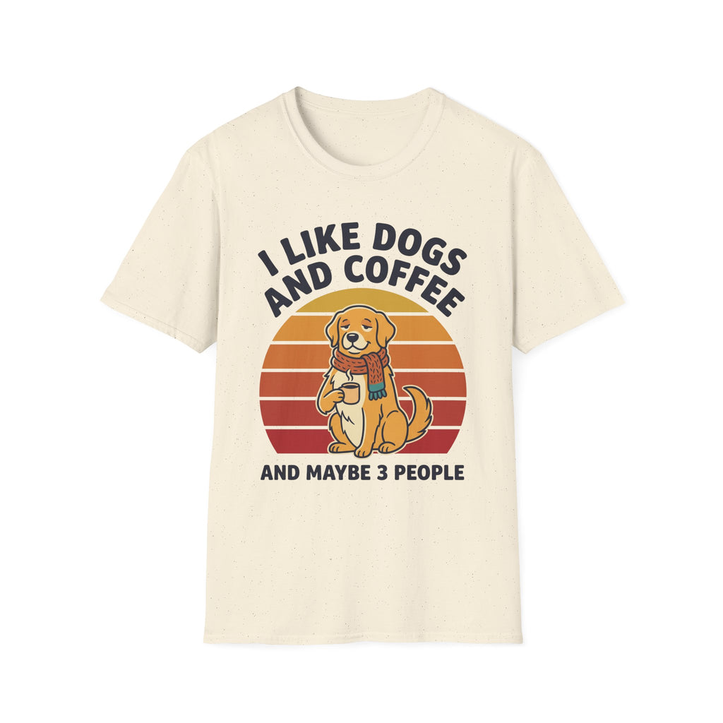 Like Dogs And Coffee T-Shirt