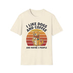 Like Dogs And Coffee T-Shirt