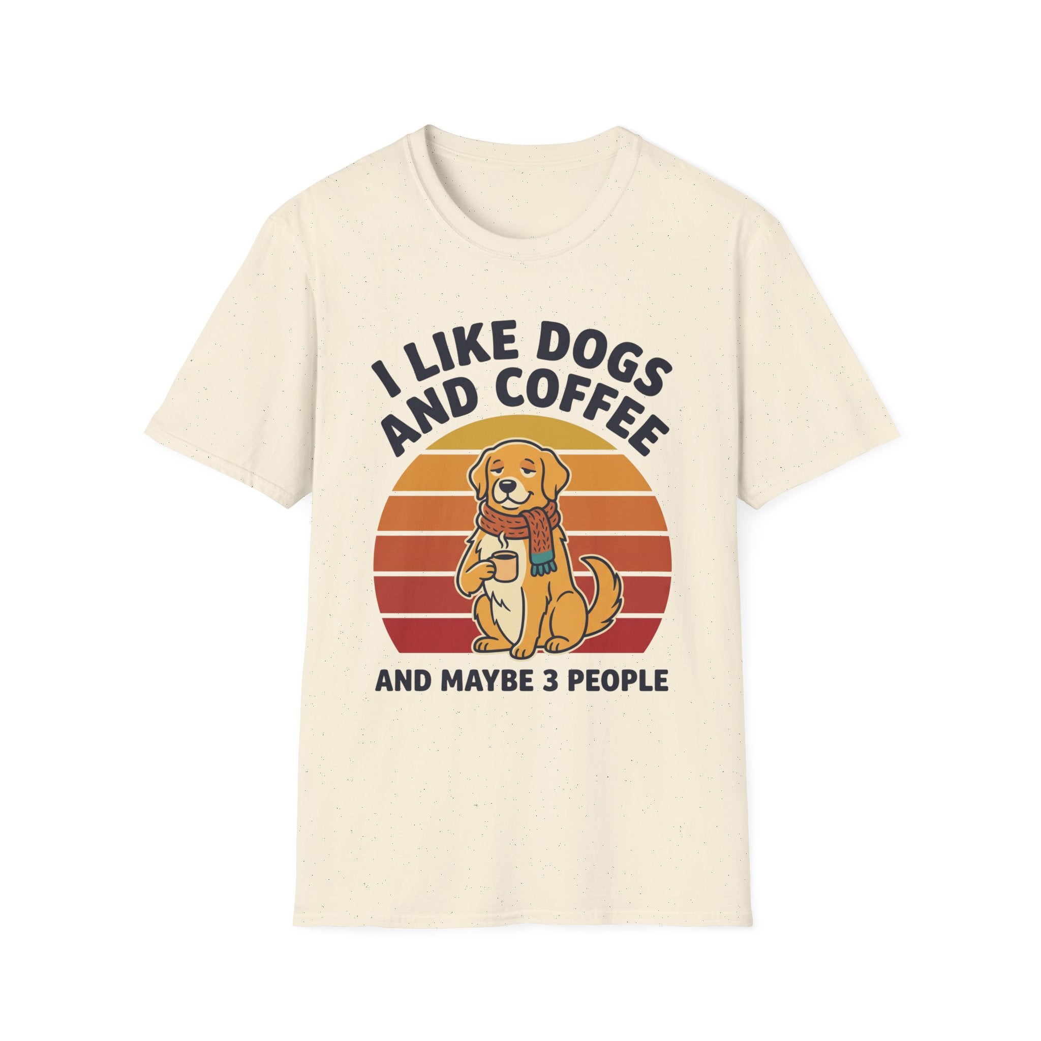 Like Dogs And Coffee T-Shirt