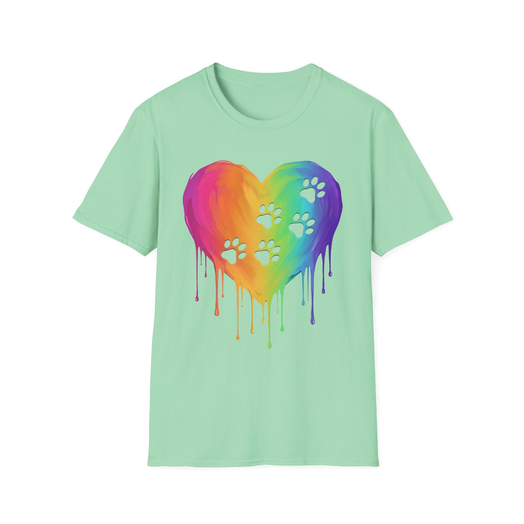 Paw Prints On My Heart T-Shirt