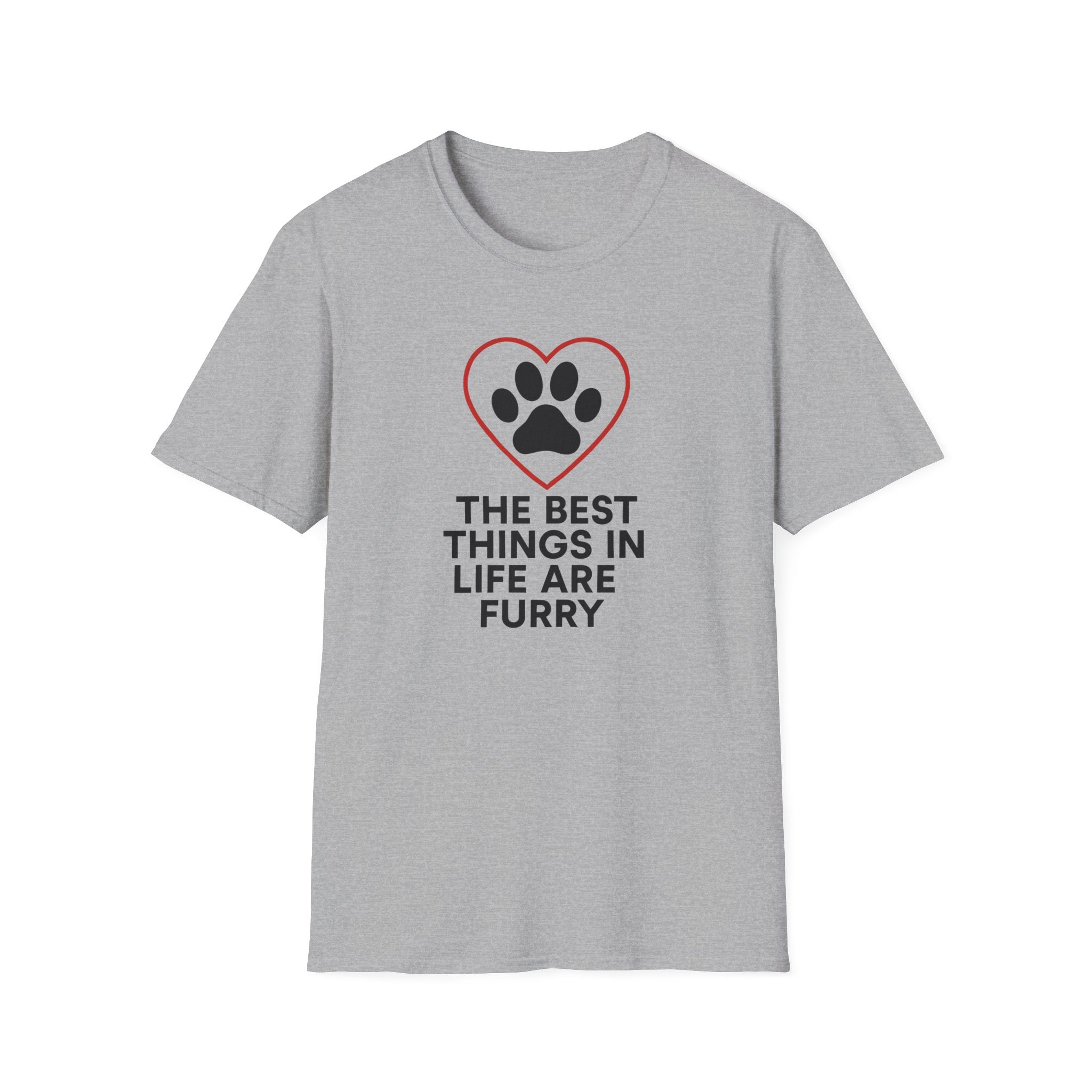 Red Heart Outline T-Shirt
