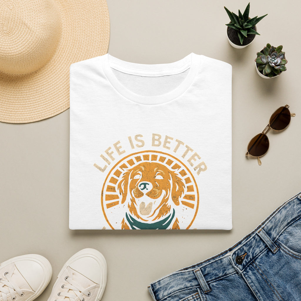 Golden Retriever Logo T-Shirt