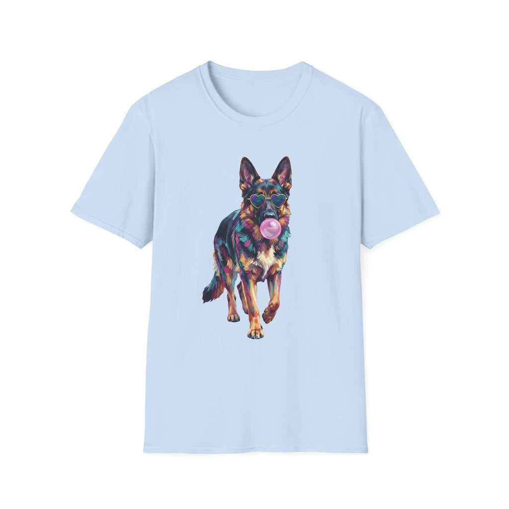German Sheperd Bubblegum T-Shirt