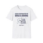Dogs & Books T-Shirt