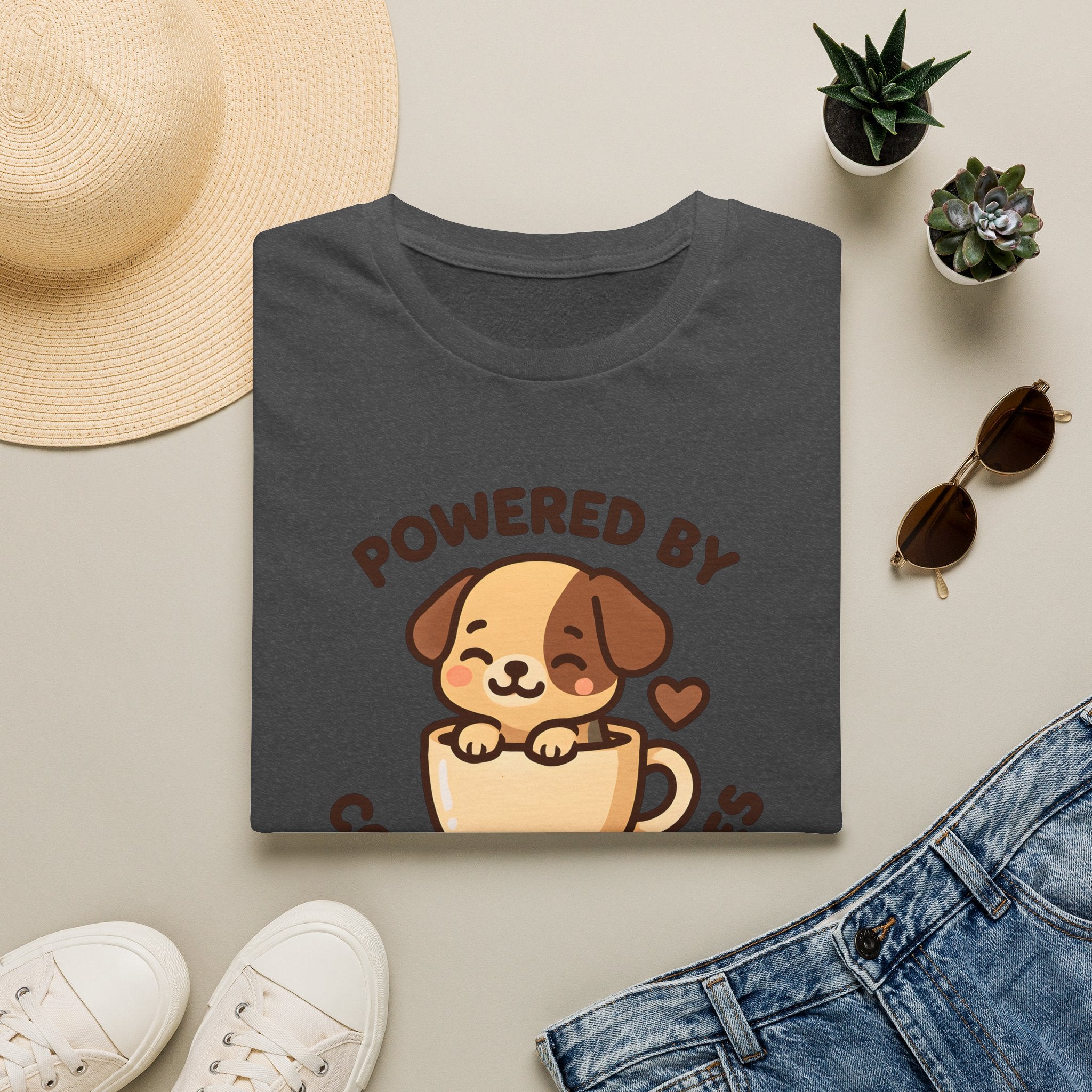 Puppy in Coffee Cup T-Shirt