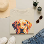 Geometric Golden Retriever T-Shirt