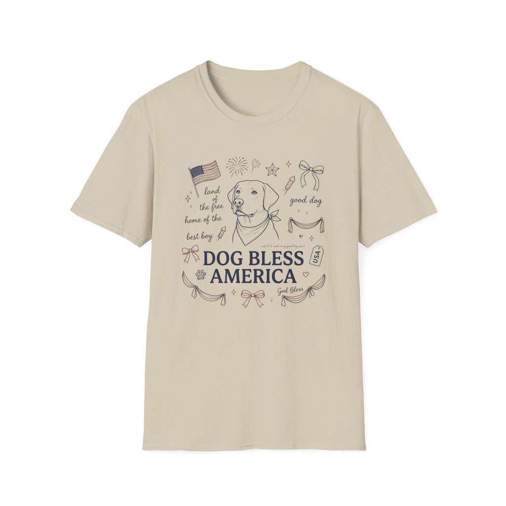 Dog Bless America T-Shirt
