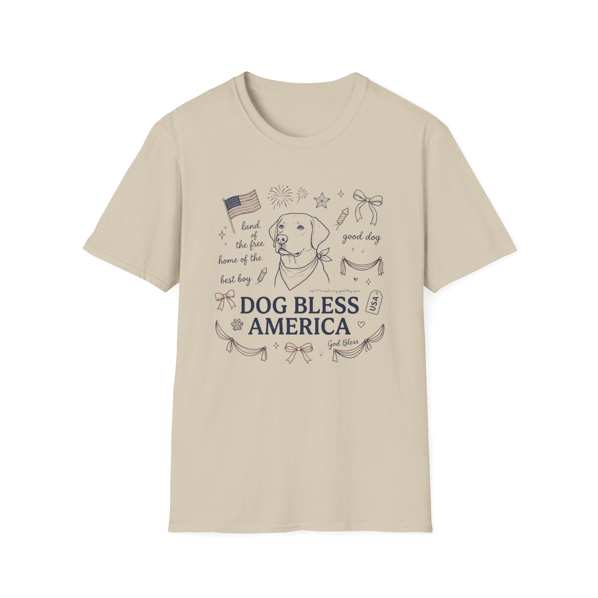 Dog Bless America T-Shirt