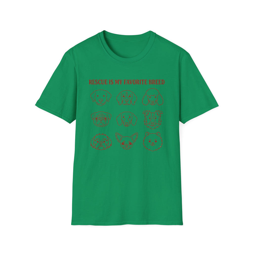Rescue Is My Favorite Breed T-Shirt