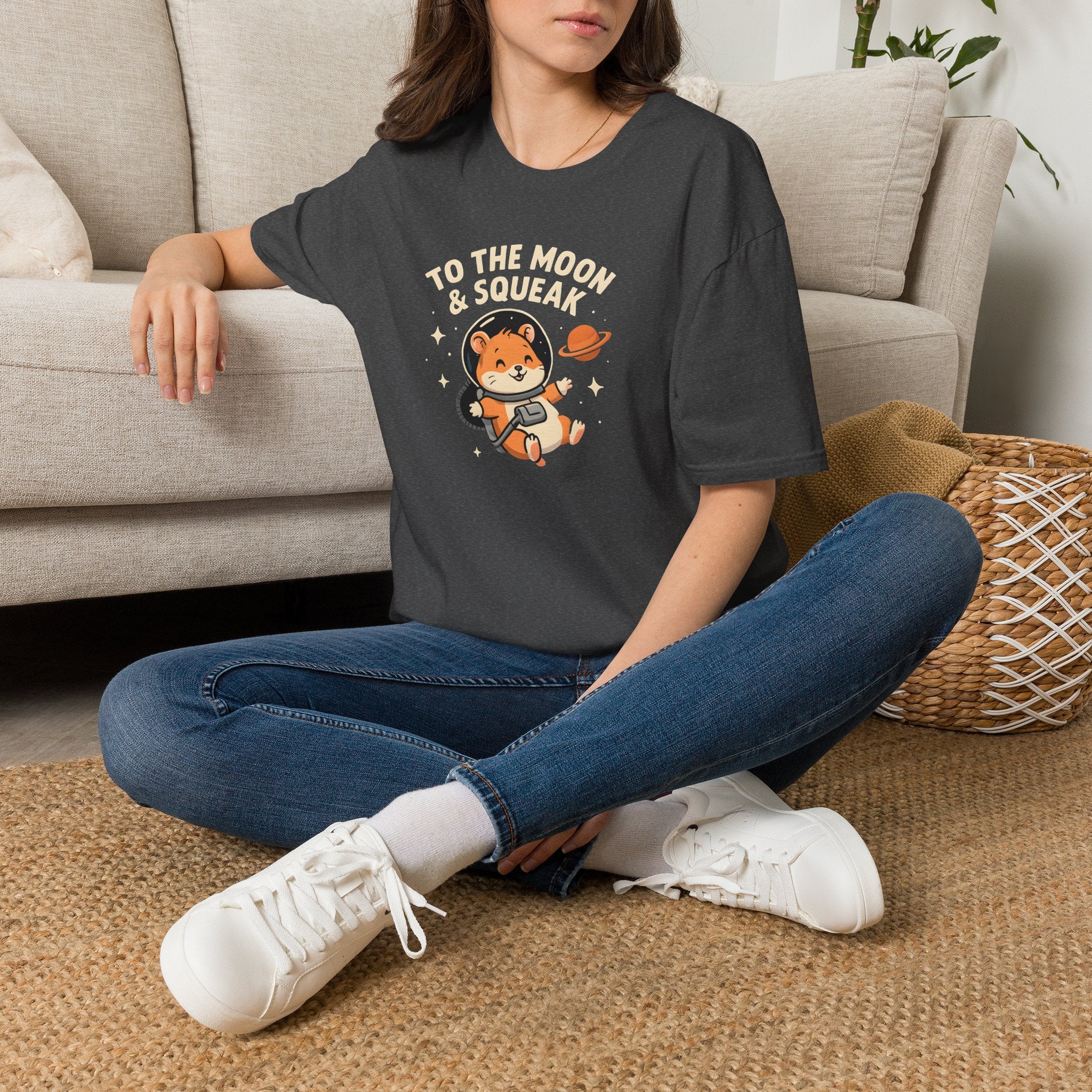 Hamster Astronaut in Space T-Shirt