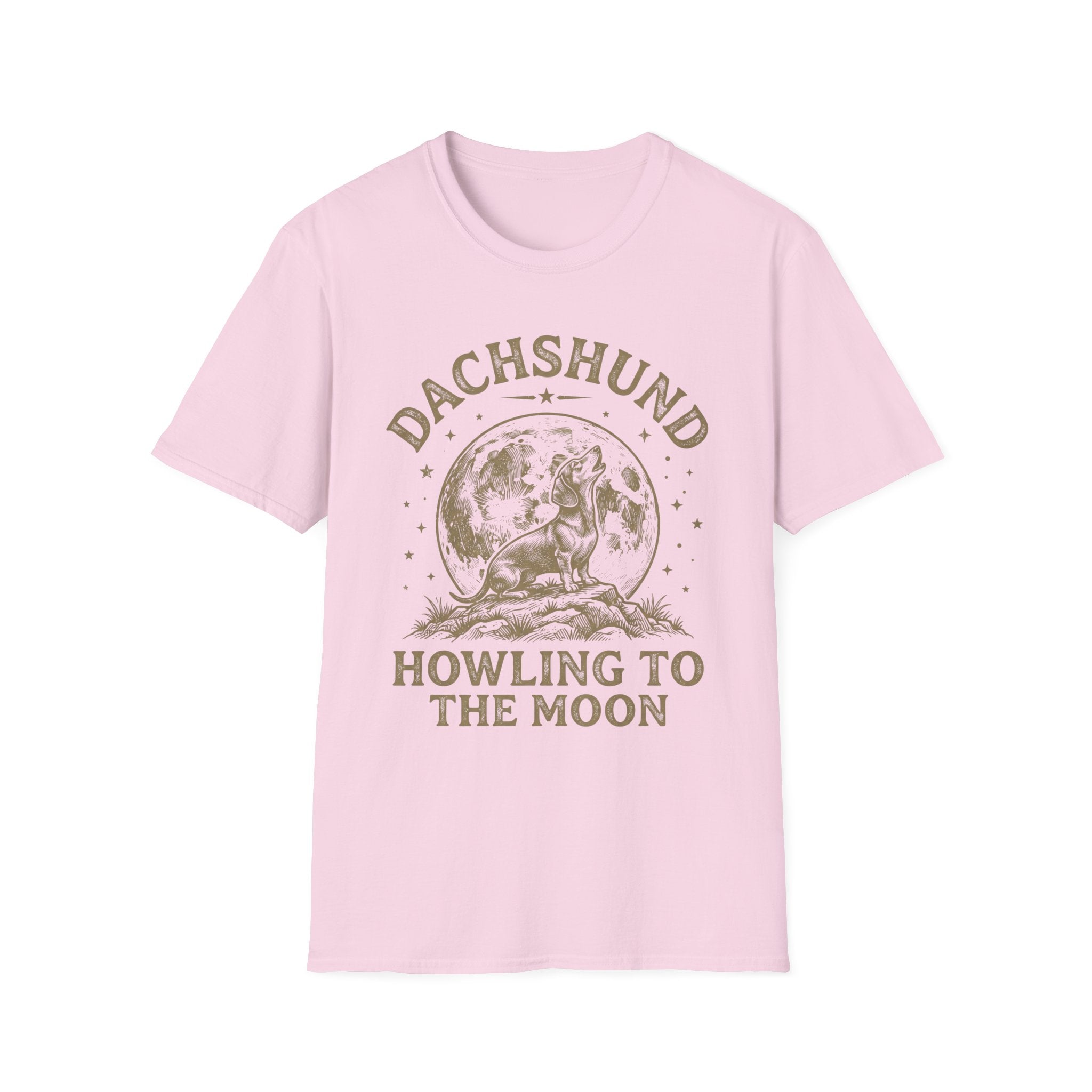 Dachshund Howling T-Shirt