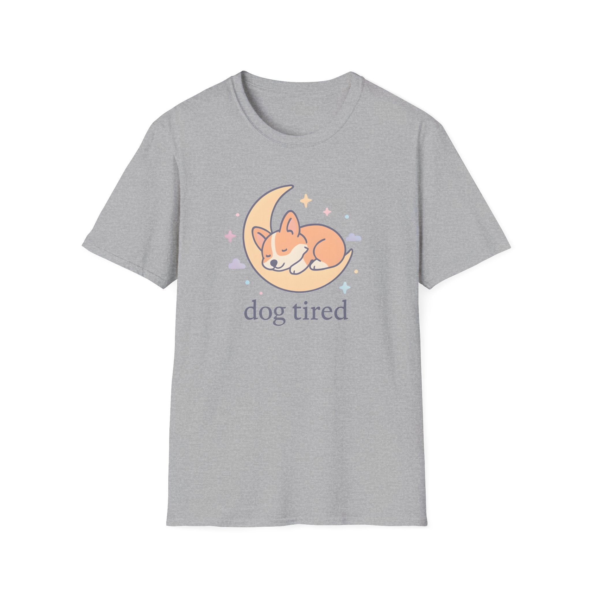 Sleeping Dog on Moon T-Shirt