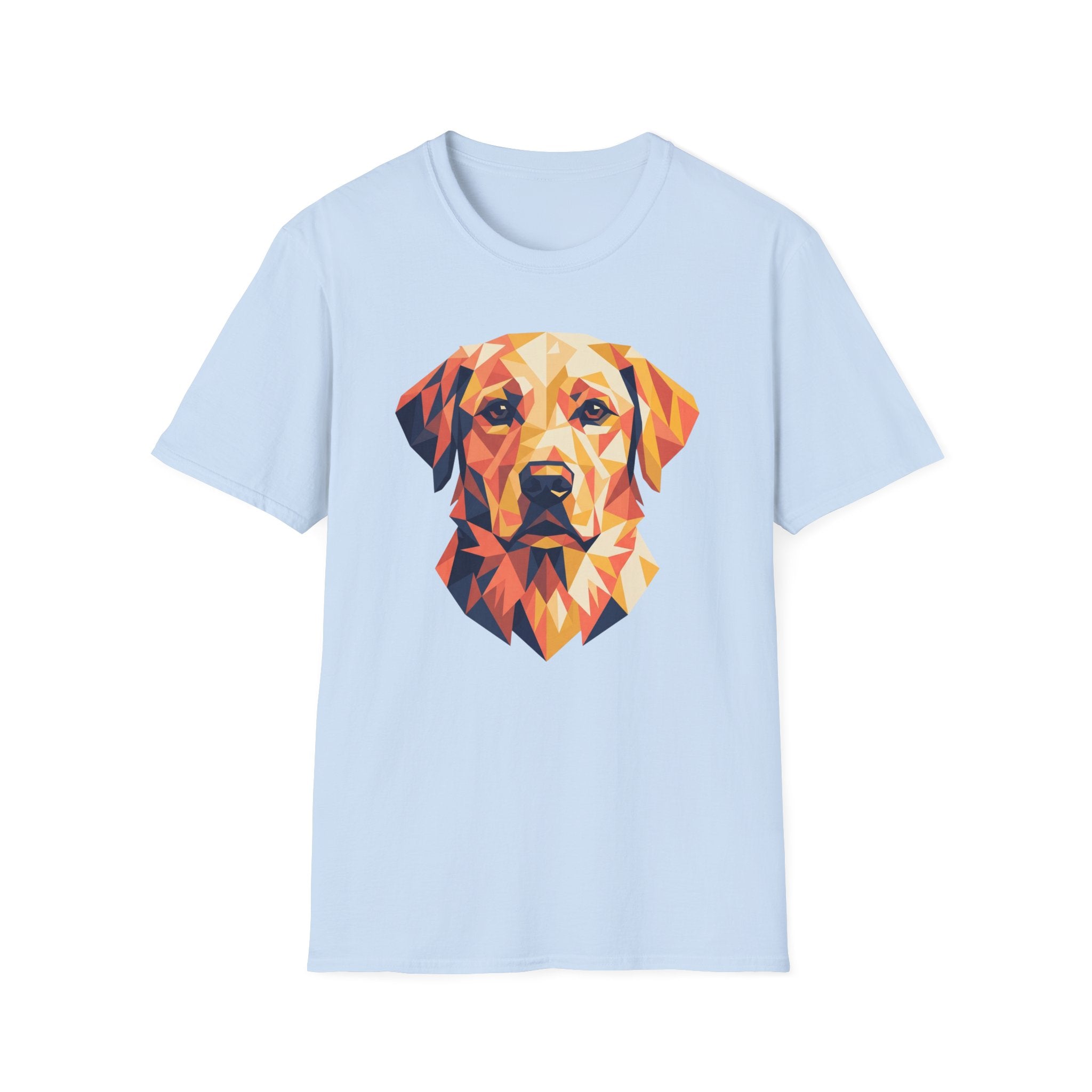 Geometric Golden Retriever T-Shirt