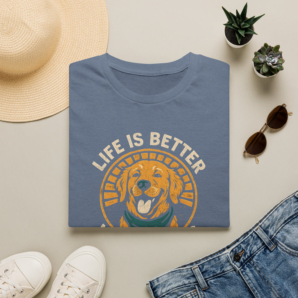 Golden Retriever Logo T-Shirt
