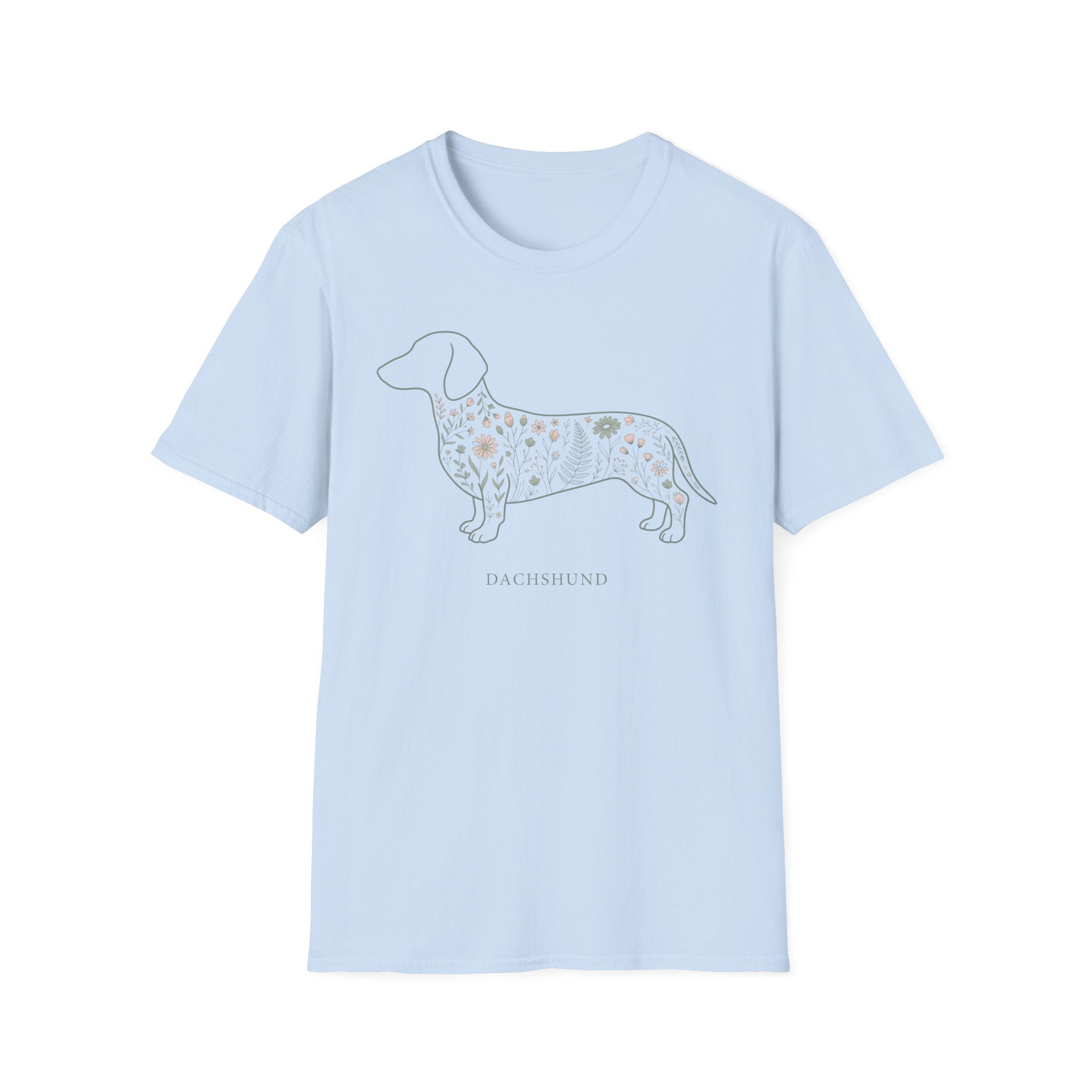 Dachshund Floral T-Shirt