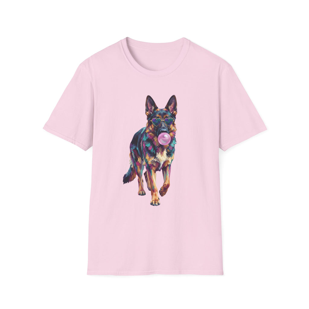 German Sheperd Bubblegum T-Shirt
