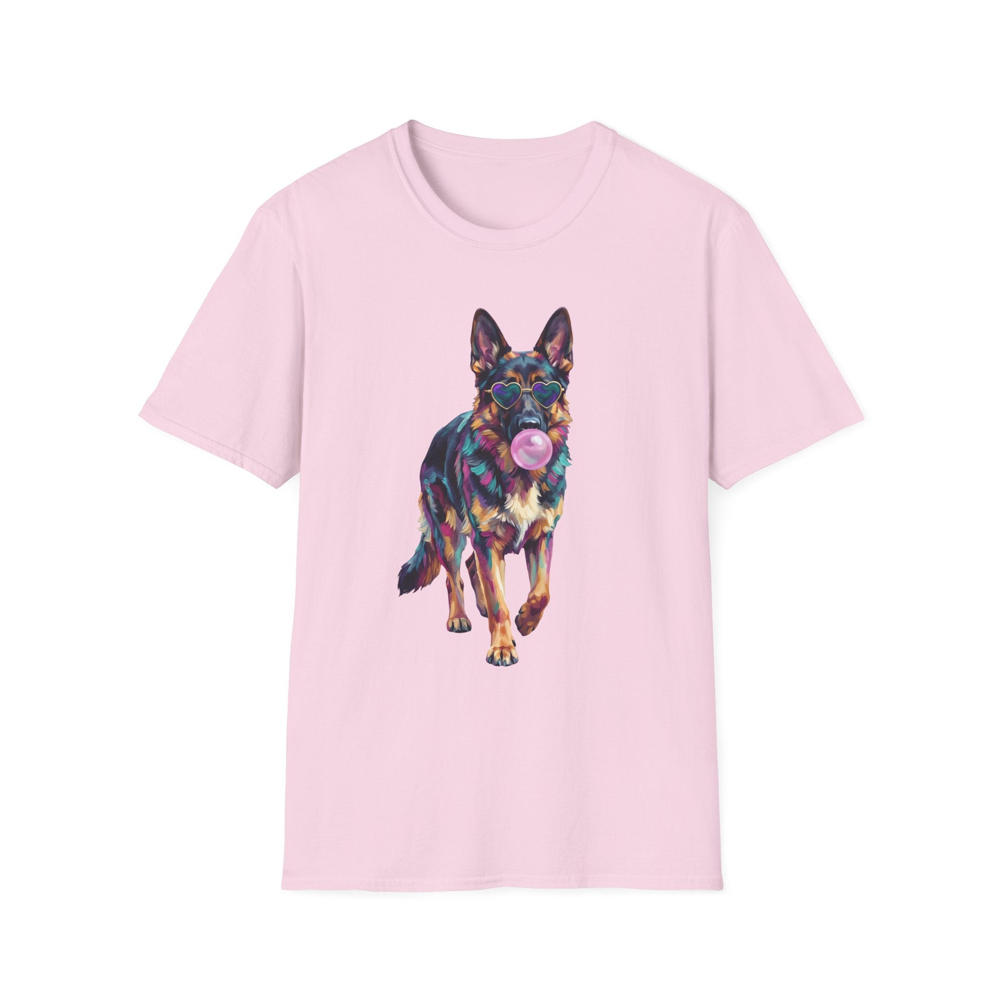 German Sheperd Bubblegum T-Shirt
