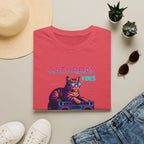 Neon cat boombox vibes T-Shirt