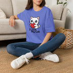 Cute Cat with Heart T-Shirt