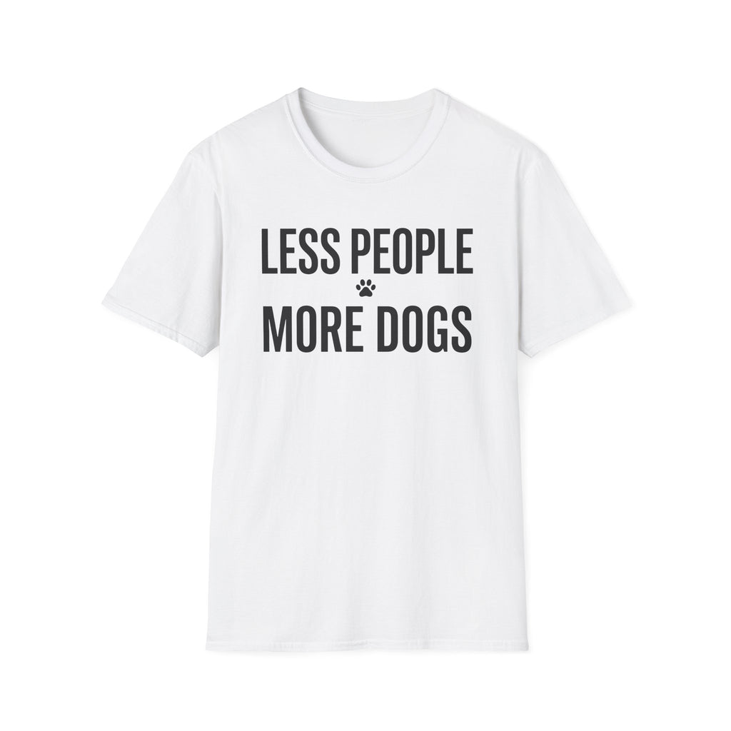 Less People More Dogs T-Shirt