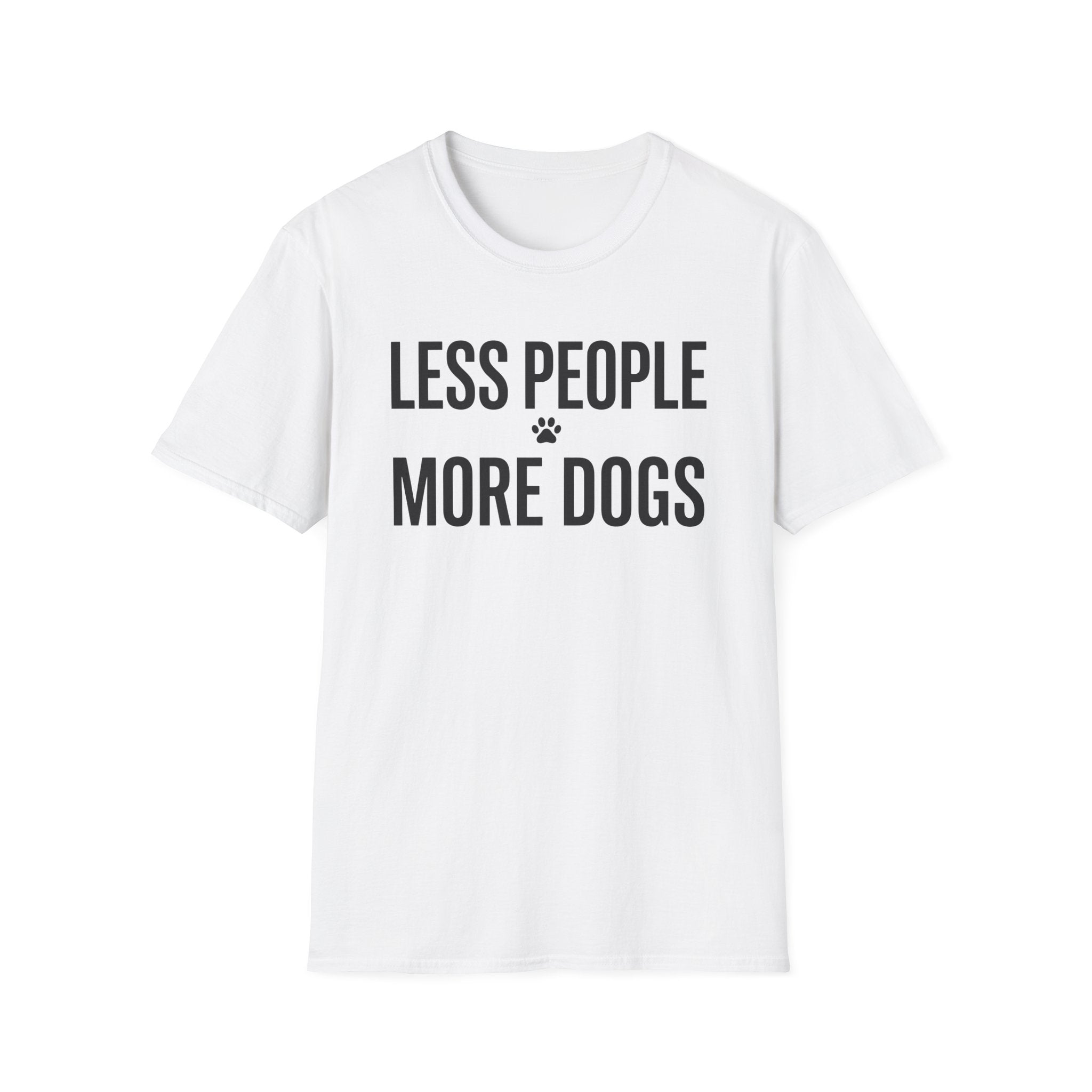 Less People More Dogs T-Shirt