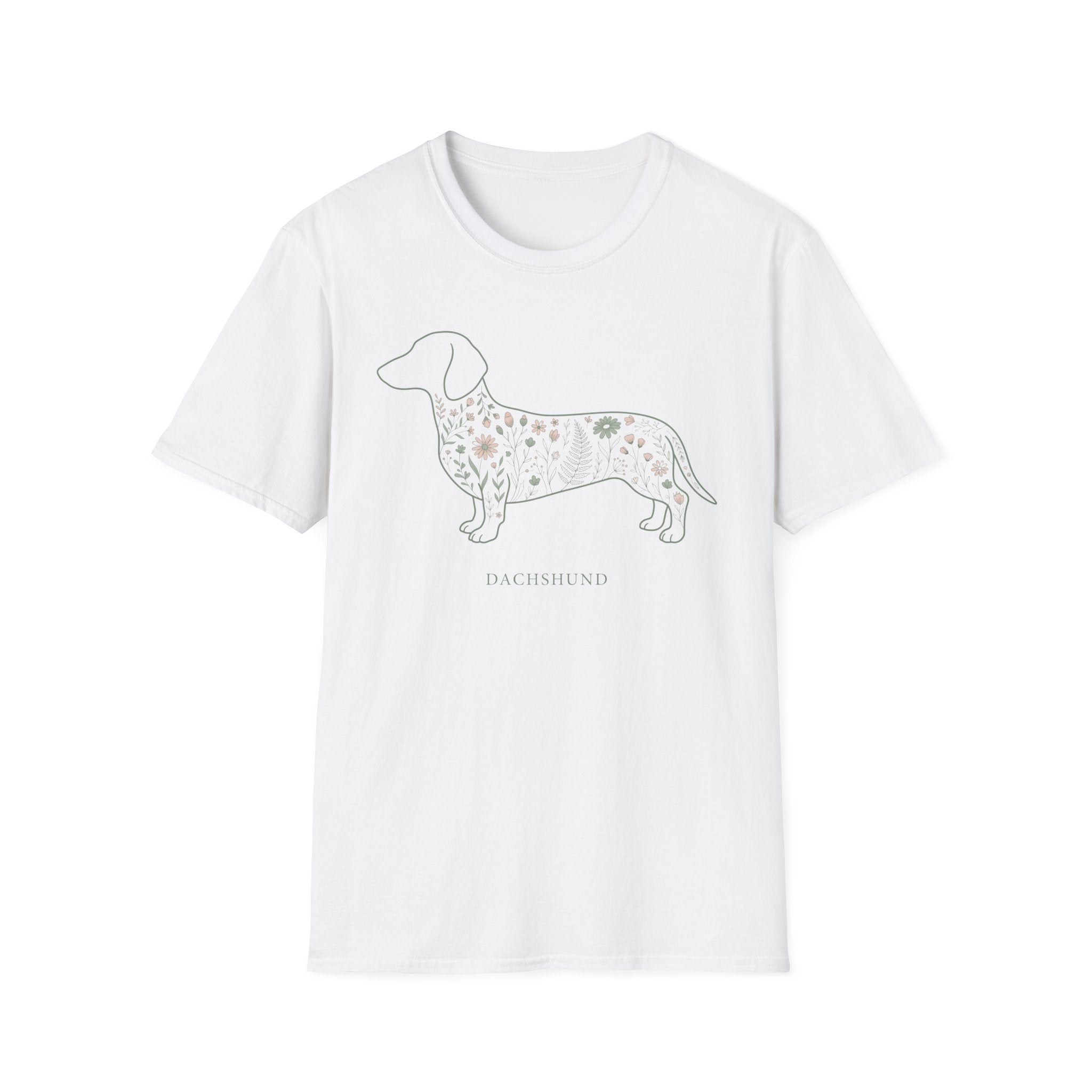 Dachshund Floral T-Shirt