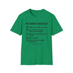 Pet Parent Checklist T-Shirt