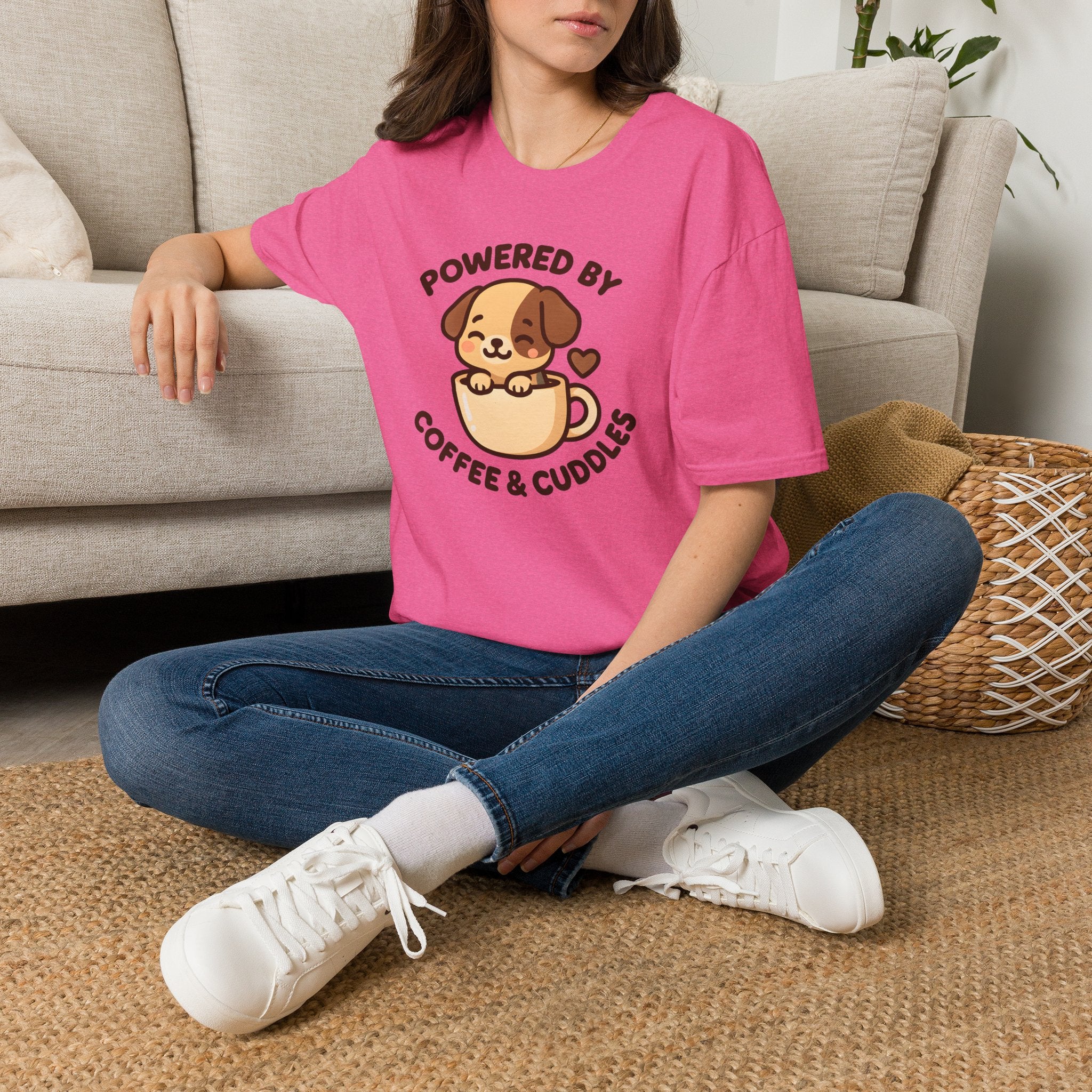 Puppy in Coffee Cup T-Shirt