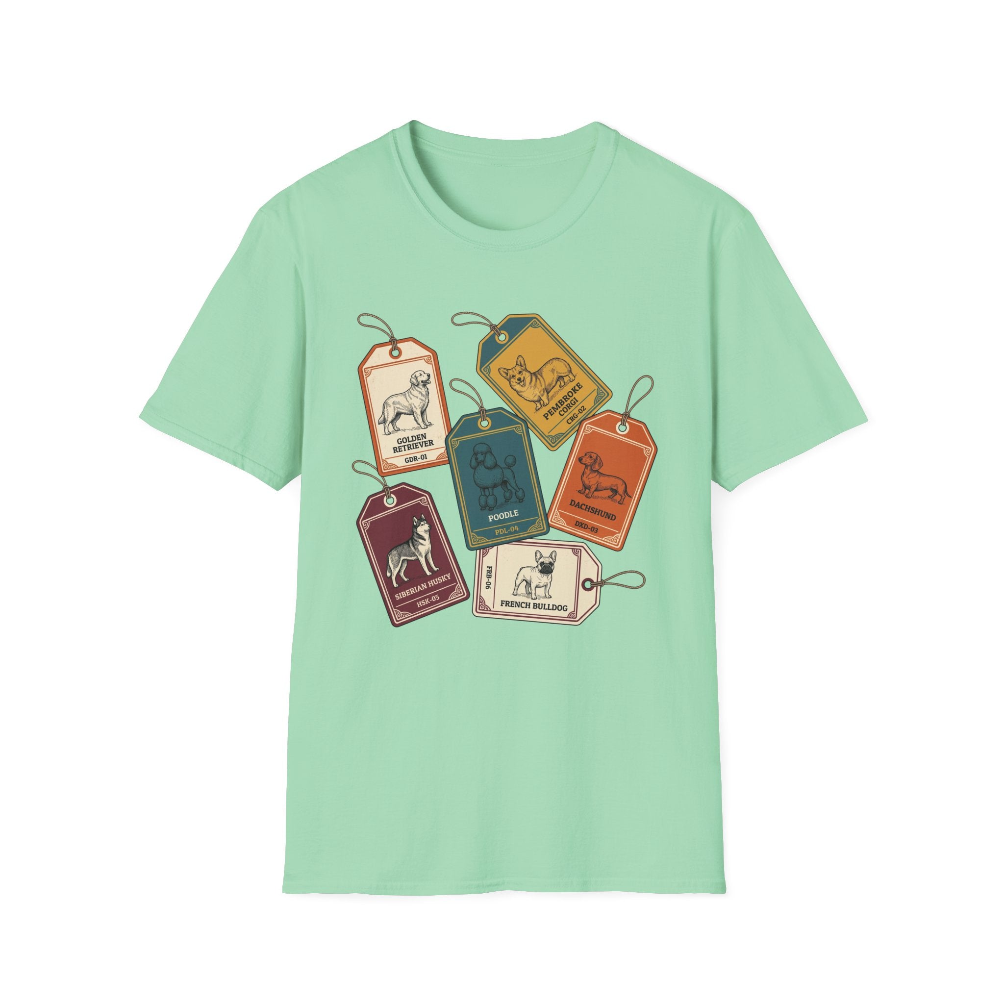Dog Luggage Tags T-Shirt
