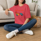 Retro Rainbow Dachshund T-Shirt