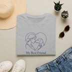 Dog and Woman Heart T-Shirt
