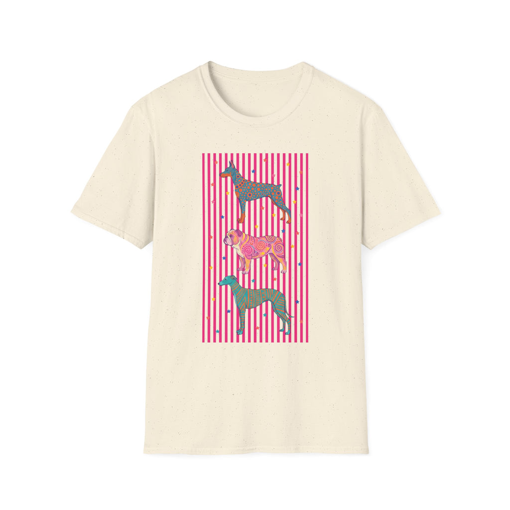 Dog Pattern Play T-Shirt