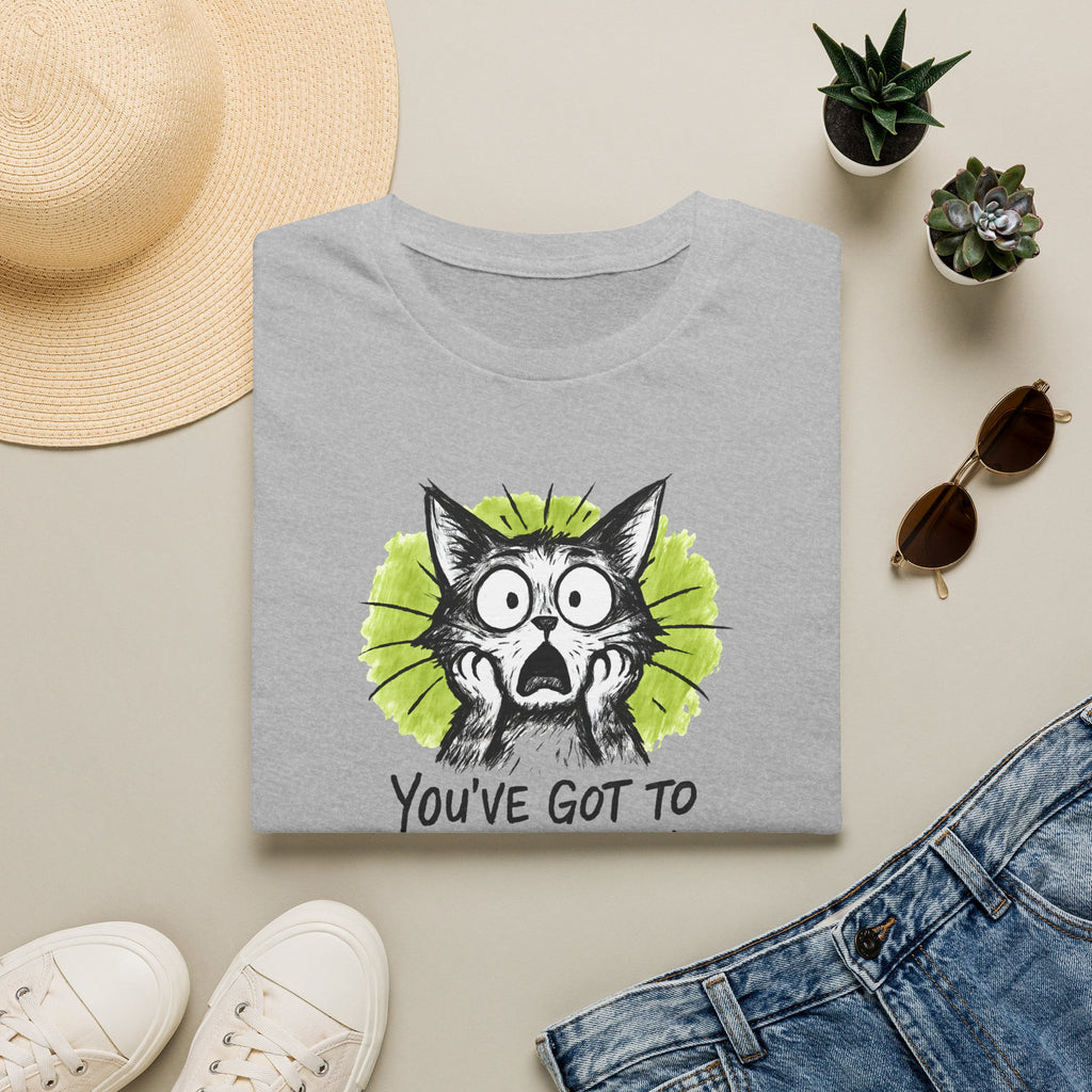 Shocked Kitten Expression T-Shirt