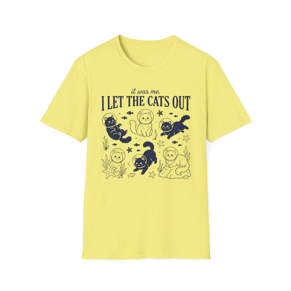 I Let The Cats Out T-Shirt