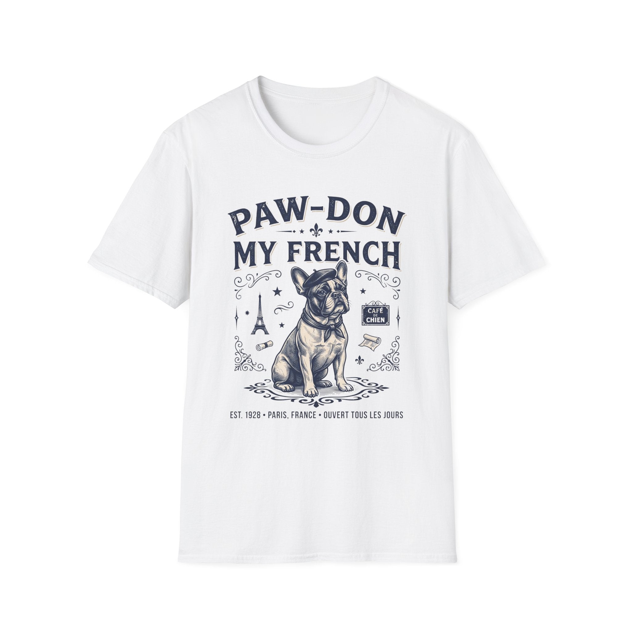 Paw-don My French T-Shirt