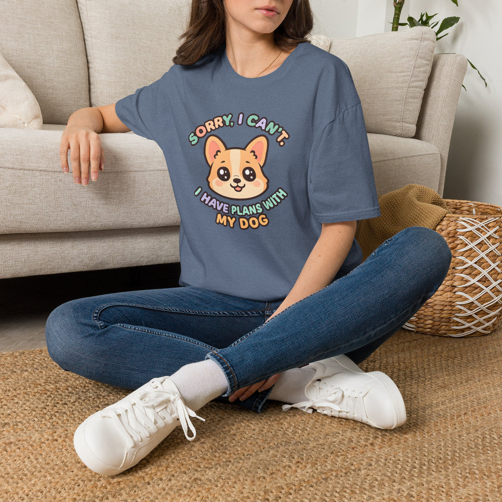 Plans With My Dog T-Shirt